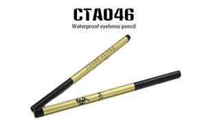 China Long Lasting Black Eyebrow Pencil Waterproof Moderate Hardness factory