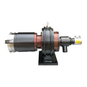 China Lever Type Medium-solid Four-jaw Double-acting Feeding Chuck For Laser Cutting factory
