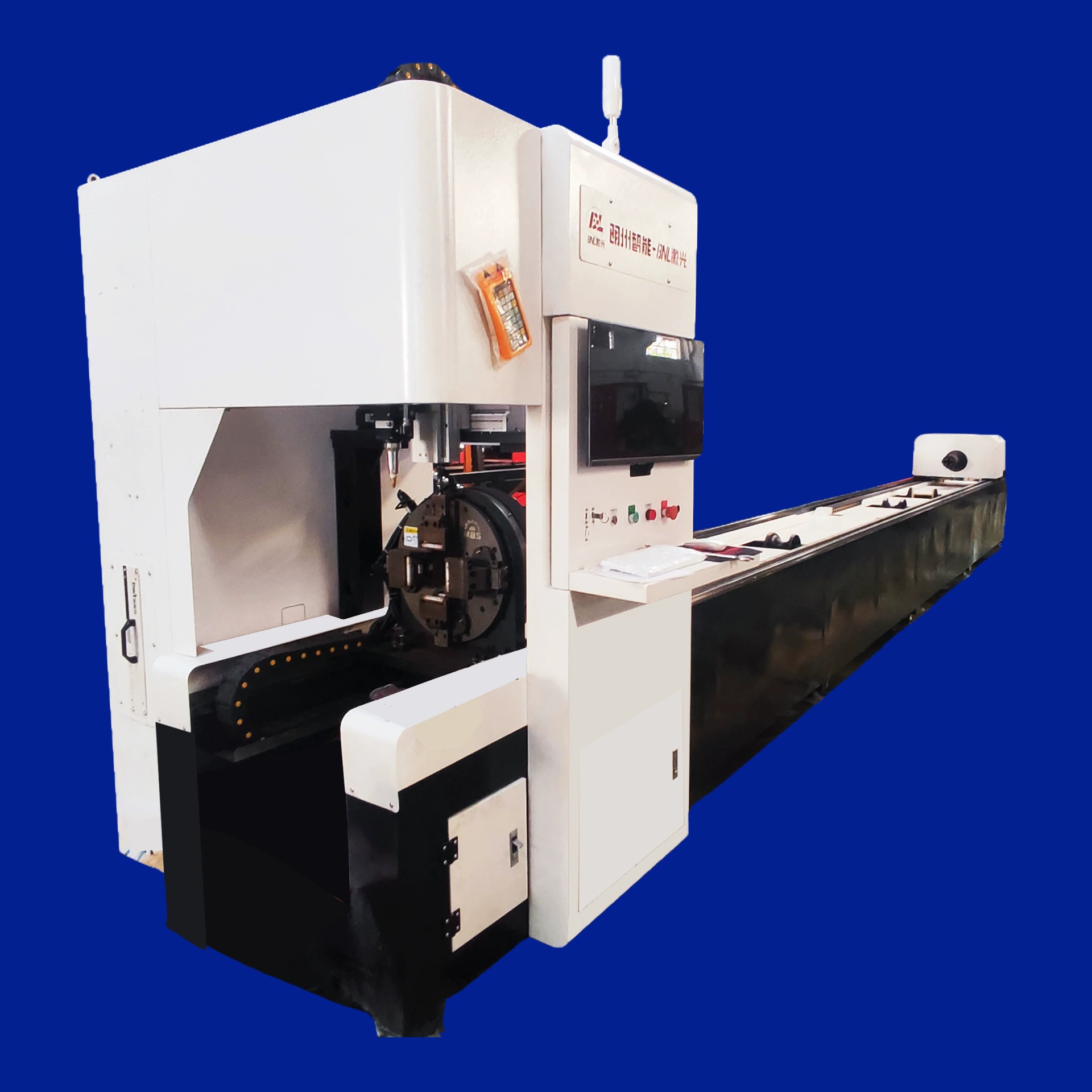 China Precision Square Tube Cutting Machine with ±0.2mm Accuracy and 6m Cutting Length for Industrial Applications on sale