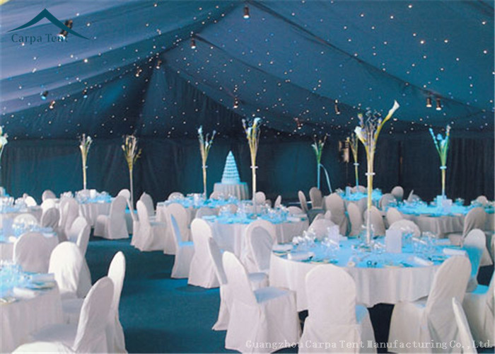 Wedding Decoration Marquee Tents , Solid Wall Tents 20m * 30m