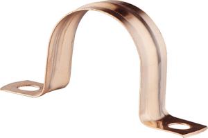 China Sturdy Copper Pipe Clamp For Holding Pipes In Place 12-159mm factory