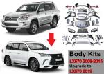 Black Lexus Body Kits Facelift For LX570 2008 - 2015 , Upgrade To LX570 2019