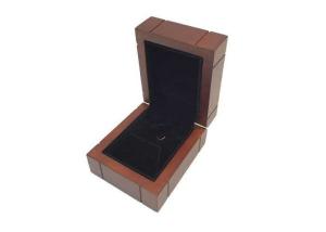 China Eco Friendly Brown Cardboard Jewelry Boxes For Necklaces OEM Available factory