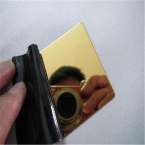 China S30815 304N 4x8 Stainless Steel Wall Panels Satin Surface SS Gold Mirror Sheet factory