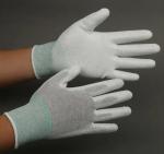 Lightweight White PU Coated Gloves Size 8 Size 9 Size 10 PU Work Gloves