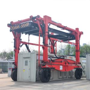 China High-Performance Container Straddle Carrier for Port Operations factory