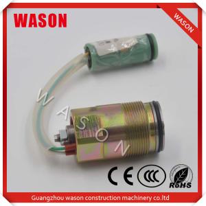 China Excavator Solenoid Valve Komatsu Spare Parts K3V112 OEM 2436R884F1 With Dark Plug factory