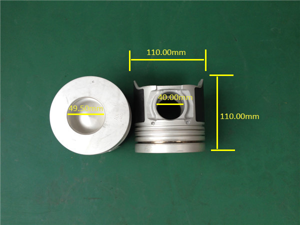 Diesel Liner Kit Piston 4HE1T 8-94391-696-0 Piston 4HE1T Excavator Engine Spare Parts