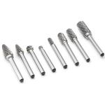 Carbide Burrs 6mm 1/4" Shank Diameter Sf-5 Sf-3 Sf-2 Sf-1steel Rotary Burr Set
