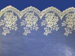 African lace fabrics Embroidery Lace Fabric cord guipure white lace fabric