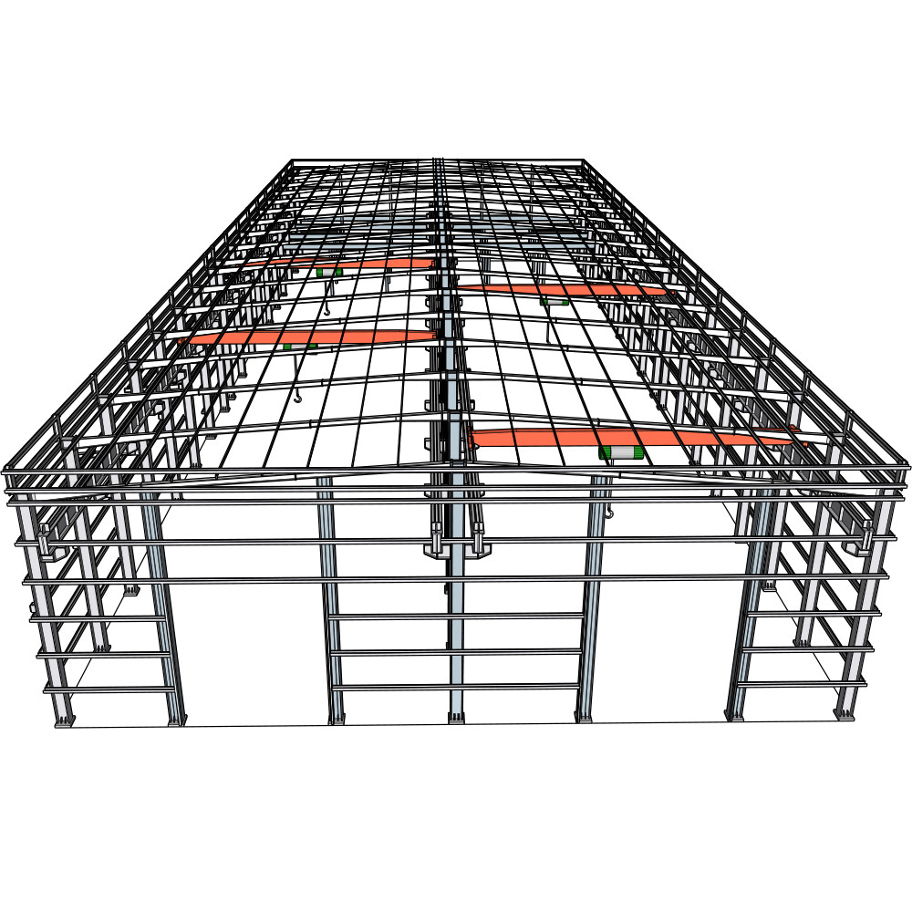 Pre Engineering Steel Building Steel Hall Ready Made Steel Structure Warehouse Building