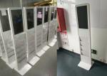 Free Standing 21.5inch LCD Digital Signage Display 1.7M Height With Magazine