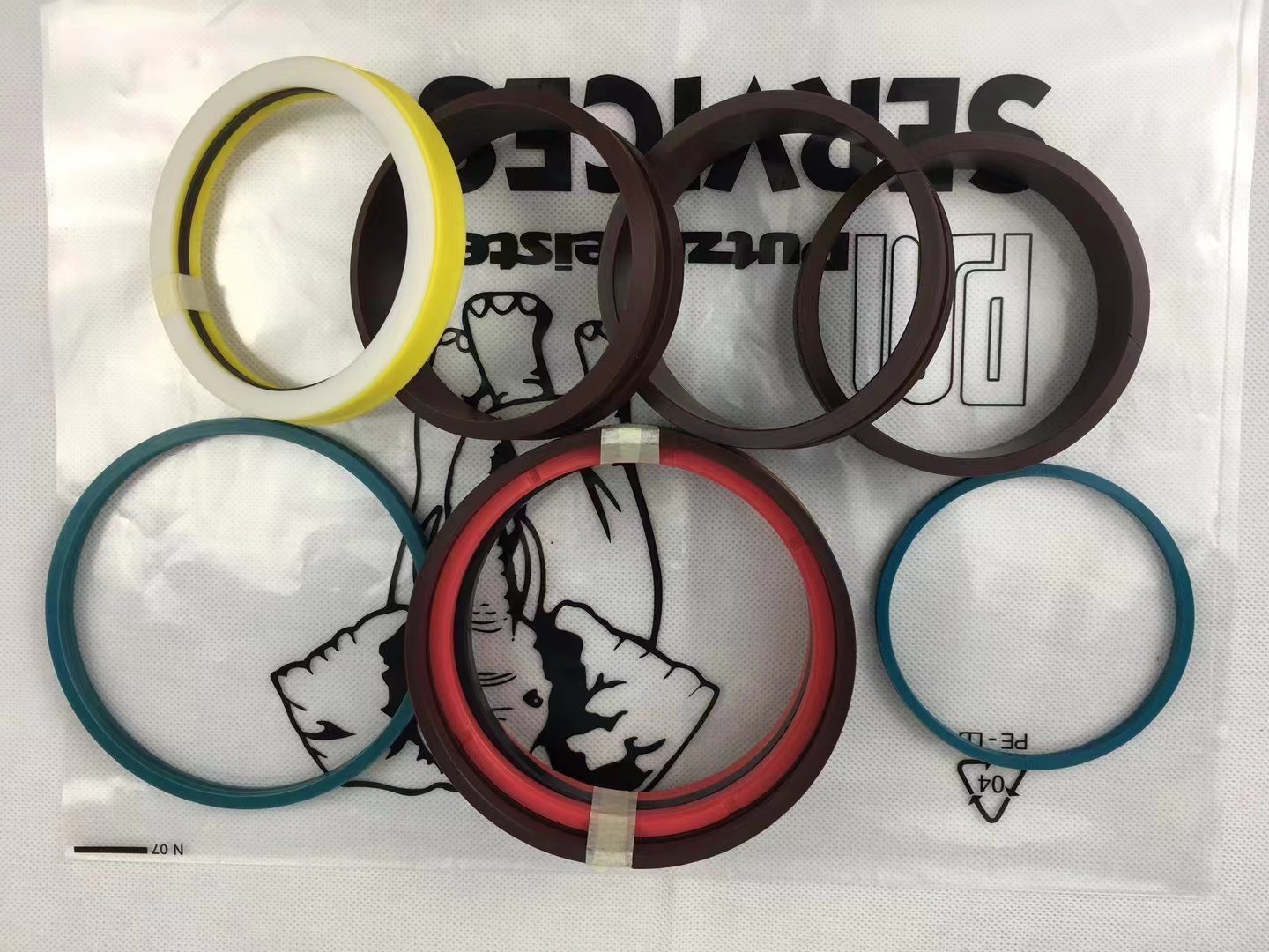 505603 542251 Oil Seal Putzmeister Concrete Pump Truck Spare Parts Hydraulic Fittings