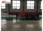 High Strength 40 Foot Trailer , Strong Trailer Frame Container Skeletal Trailers