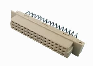 China Triple Row DIN 41612 Female Header Connector 3X16 Pin 48P 500V AC/Minute factory