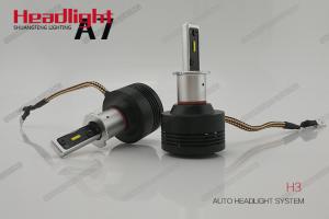 China Auto Parts H3 LED Headlight Bulb , 6000k - 6500K Car Automotive led headlights factory