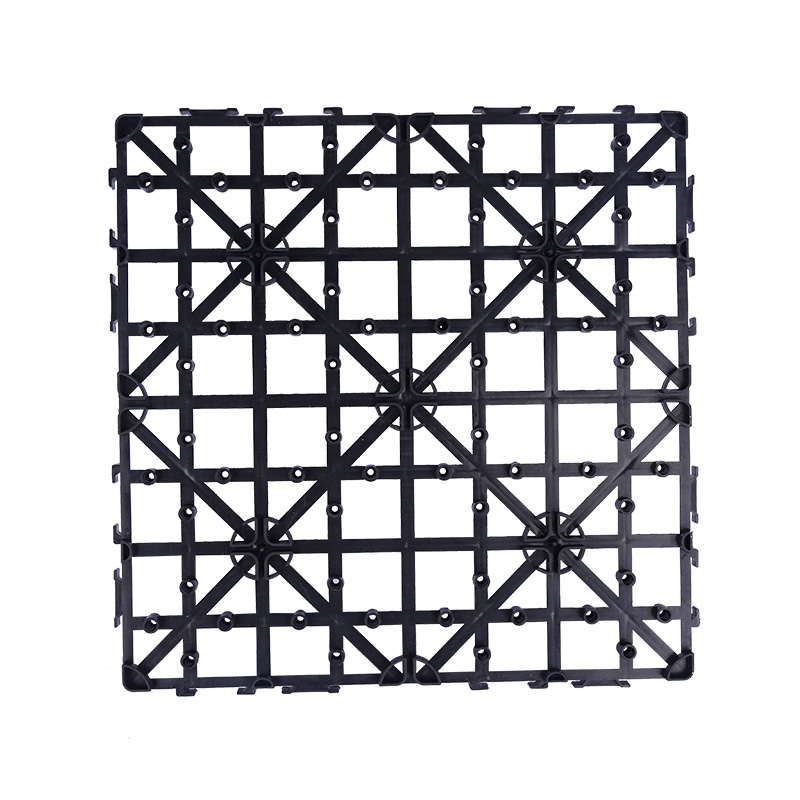 DIY Floor Plastic Click Base Deck Tile with 10-14mm Thickness and Cutting Service