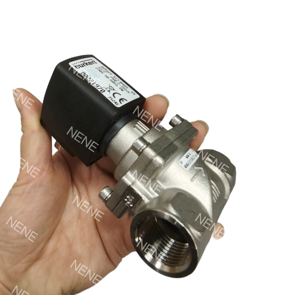 00221989/00221990/00221991 2/2-way Solenoid Valve 6281 G1/2 2/2 Normally Closed 13.0 Flow Hole FKM Sealed Stainless Steel Valve Body