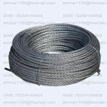 100m Hot Galvanzied Wire Rope Suspended Platform Spare Parts 8.3mm Diameter