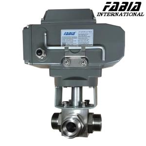 China Screwed Connection Electric High Pressure Ball Valve Hard Seal Ball Valve factory