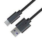 Nylon Braided 3A 5G 3.0 USB Type C Charging Cable 6FT Quick Charge