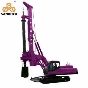 China Rotary Drilling Rig Engineering Construction Machinery Hydraulic Rotary Drilling Rig factory