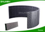 5000 Nits Wavy Shape Curved LED Screen Panels 2Khz Refresh Rate , ISO FCC listed