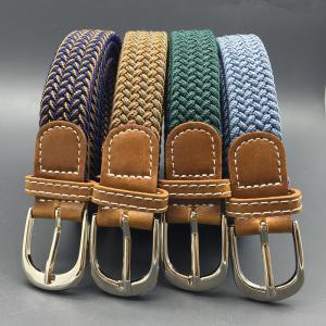 China Fabric Womens Wide Elastic Belt Woven Weaving Environmental Protection Material factory