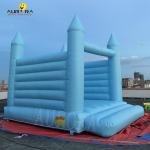 Custom Inflatable Bouncy Castle Blue Wedding Jumping Castle Bounce House
