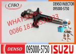 Diesel Fuel Common Rail Injector 095000-5750 8-97354811-0 For ISUZU D-MAX 4JK1