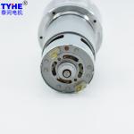 Low Backlash Steel Gear Chain 60mm Diameter High Power 40watts 12v 24v Dc Gear
