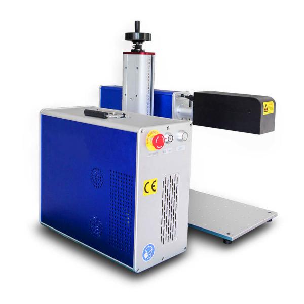 China XYZ Triaxial Dynamic Focusing 50W Laser Marking Machine For Curved Surface factory