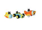 Nature Latex Squeaky Dog Toys Interactive Driving Car Plane Squeakers 17cmx13cmx
