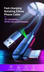 PVC TPE QC4.0 5V3A Mobile Phone USB Cable For Andorid