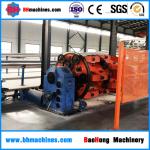 Planetary,cradle,bow type laying up machine for manufacturing electrical cable