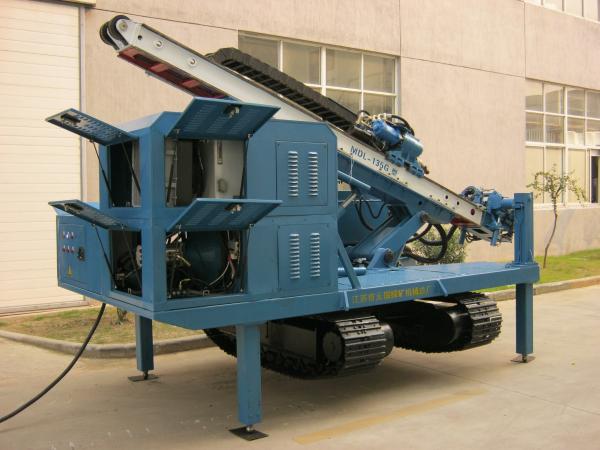 Crawler Chassis Anchor Drilling Rig Holding Shackle , Jet-grouting Drilling MDL