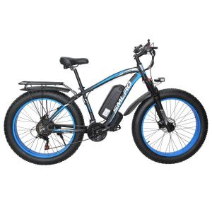 China XDC600 26 Inch Fat Tire Electric Bike 28MPH With SAMSUNG Cells factory