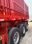 50cbm 80 Tons Tractor Side Dump Semi Trailer 3 Axles Side Tipper Semi Truck