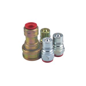 Self Locking Metal Flange Hose with Carbon Steel Head for Heavy Duty Hydraulic Applications