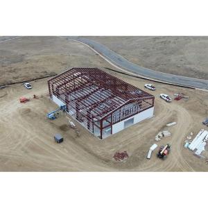 China Light Prefab Warehouse Buildings Q235 Q355 Metal Steel Structure factory