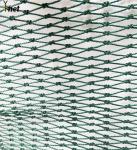 High Strength HDPE Green Multifilament Pe Fish Net Twist Knotted Polyethylene