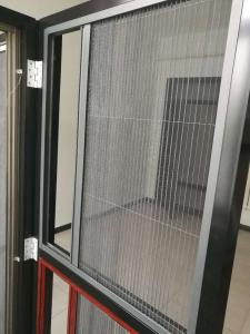 China Window Fiberglass Mosquito Mesh Glass Fiber Mosquito Net 18*16mesh Grey factory