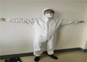 China Non Sterile Personal Disposable Protective Coverall Gown Equipment CE FAD Certificate factory