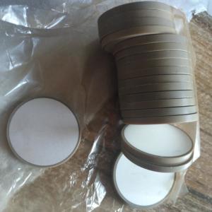 China Round Piezo Ceramic Element P4 / P8 With RoSH CE Certification factory