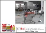 Agro Chemical Bottle Filling Line / Stable Performance Pharmaceutical Liquid
