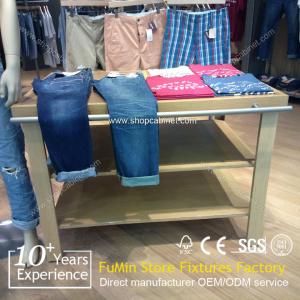 China Custom store garment hanger flooring display stand factory