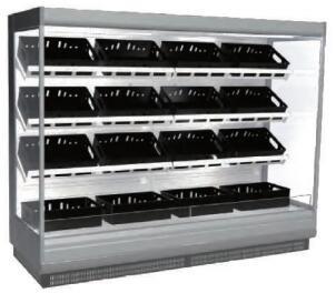 China Remote Type Fruit Vegetable Open Merchandiser Open Display Case factory