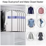 Men Zippered Non Woven Fabric CMYK 9gsm 60x90cm Suit Holder