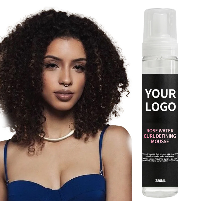Free Design Packaging Braid Gloss & Refreshing Soothing Scalp Itching Mousse Hair Clean Mousse