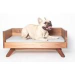OEM ODM Wood Pet Furniture Luxury Modern Wooden Dog Bed Personalised